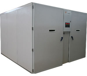 Incubateur à chargement unique(Système d'incubation de grande capacité EIFDMS)